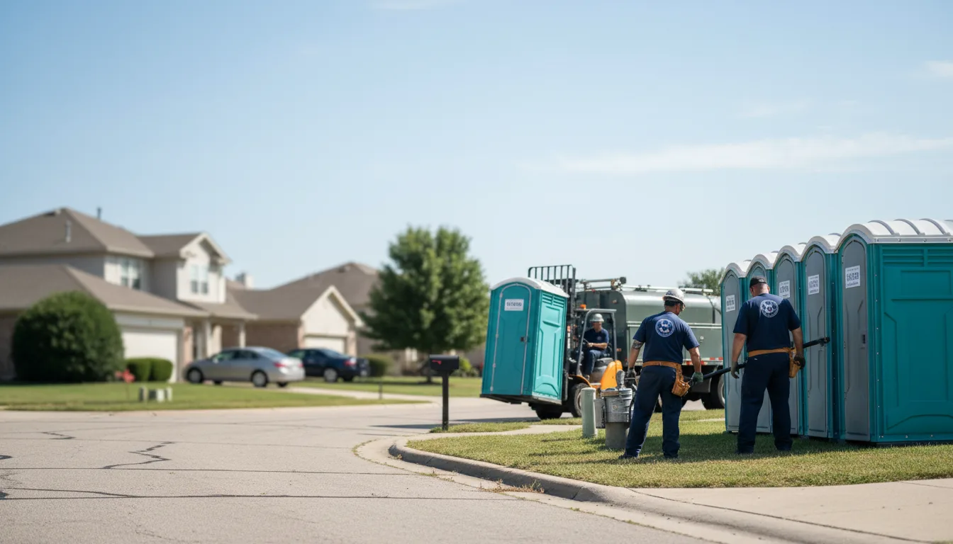 Porta Potty Rental in Saint Pauls, NC near me